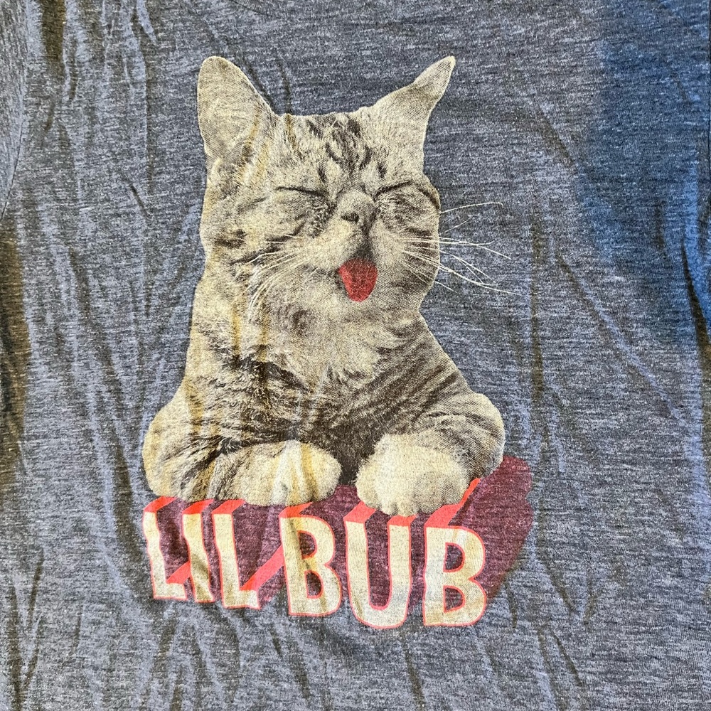 Lil Bub Cat American Apparel Women’s Small tshirt - Picture 2 of 3
